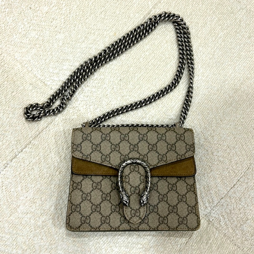 Gucci Mini Supreme Dionysus Bag